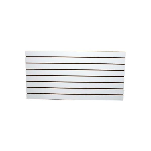 Windmill Slatwall Products Slatwall Easy Panel Anchor Core 48"W x 24"H (2 PC) White EPWH Zoro